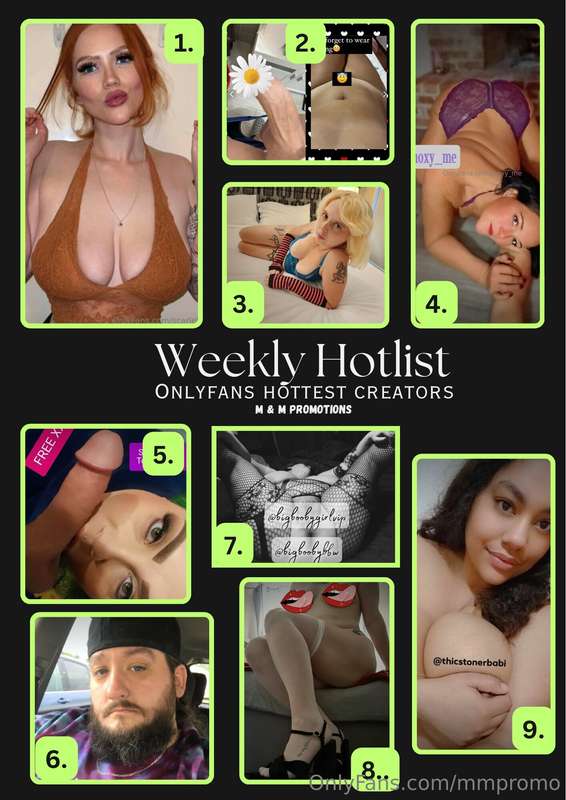 ## Hottest Models of the Week
Don’t miss out on their
🔥🔥𝗦𝗨𝗣𝗘..