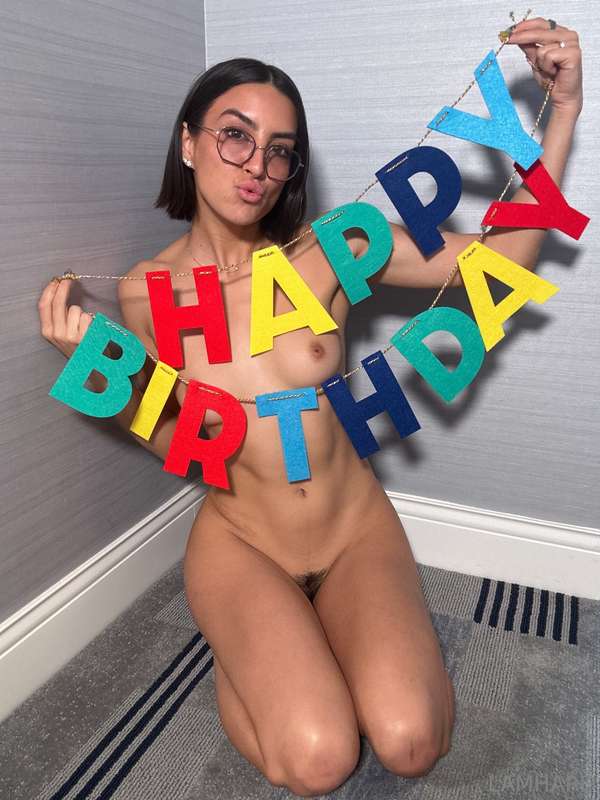 Who’s ready for my birthday? 🥳