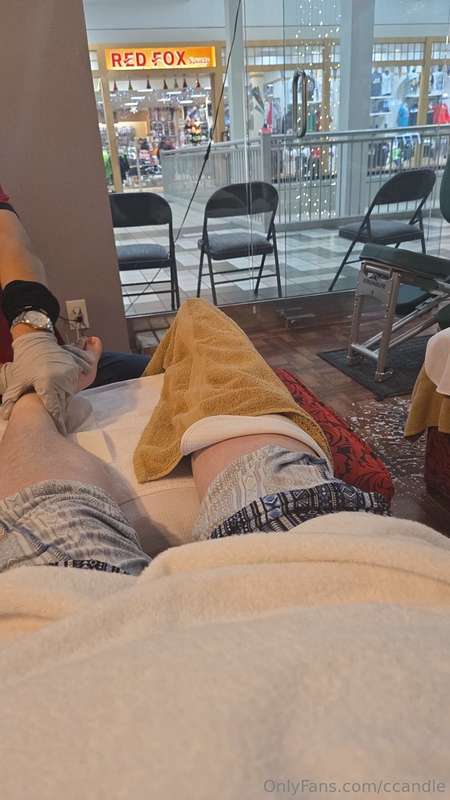 First true foot massage, table massage next. 