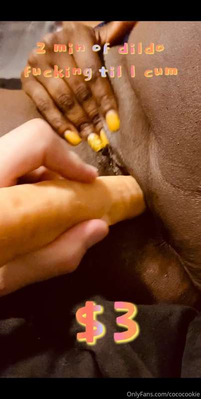Watch me cum on the dildo... hot moaning and wet pussy for 2..
