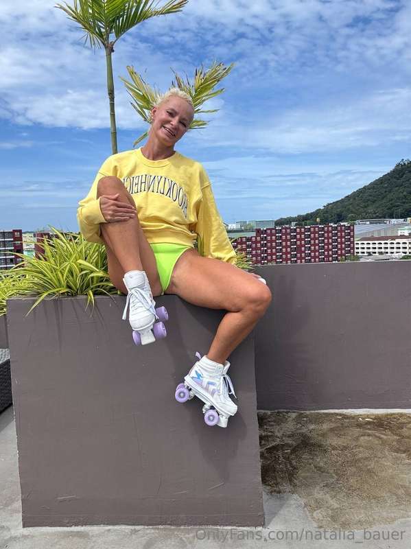 I really love rollerblading and ice skating. You've already ..