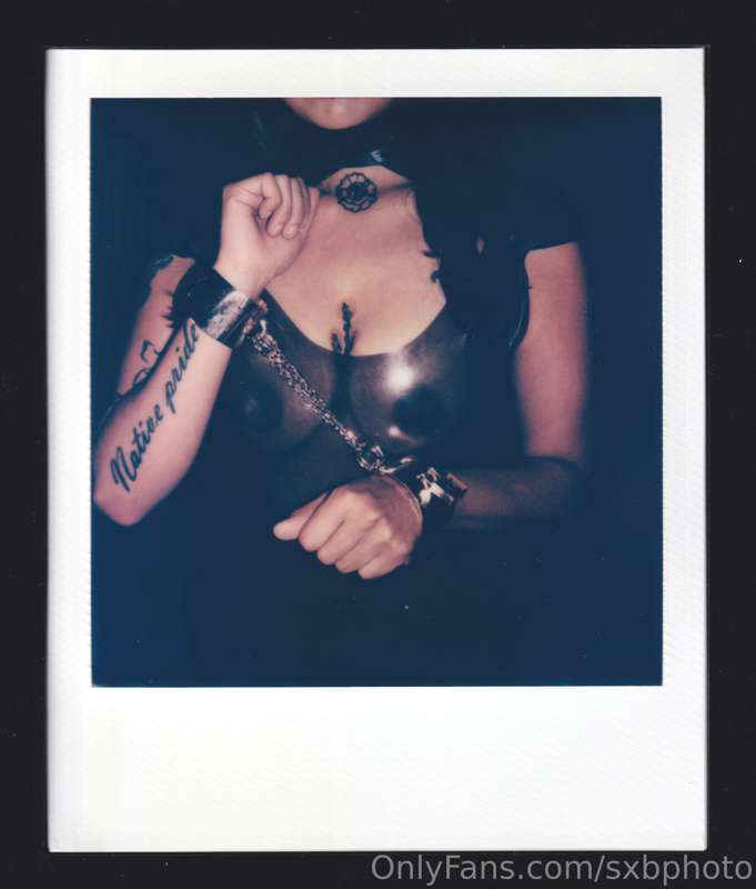 Polaroids of @lokkarose_ in latex