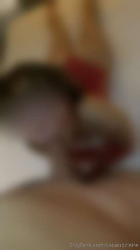 Sucking Ben's cock and balls
