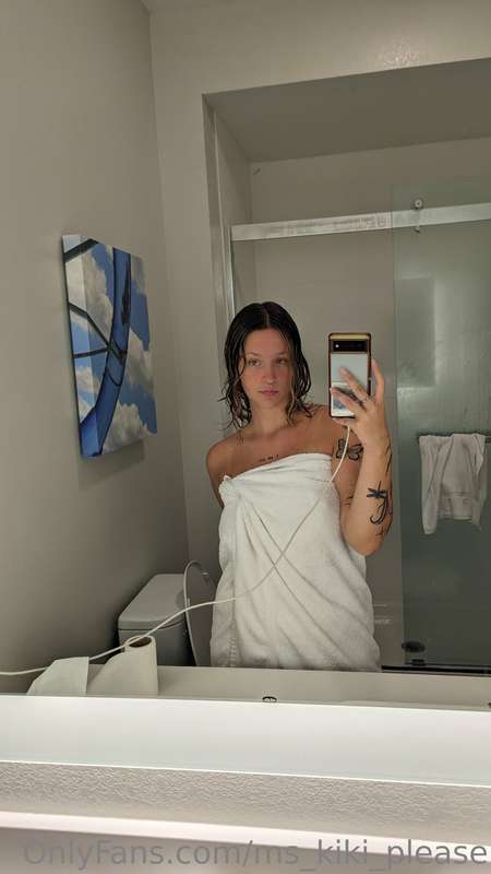 If only someone could've been here to shower with me