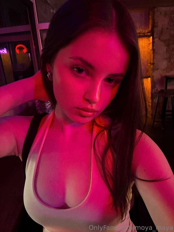 Some girls shine in the sun. I glow under neon lights 🖤