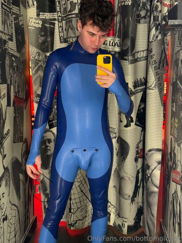 How does blue look on me? Also enjoy the edit my friend sent..