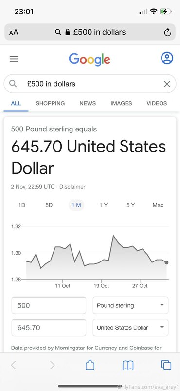 So the last 3 weeks I’ve been saving as much as I can in OF ..