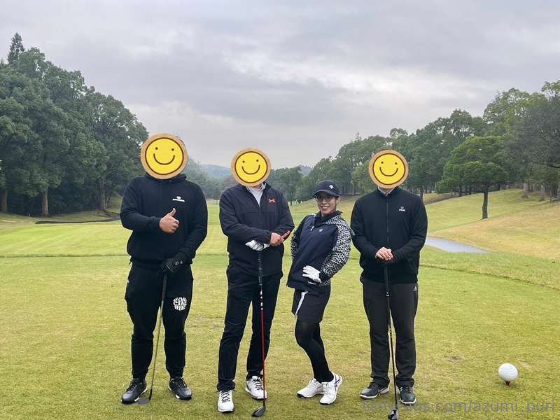 ちょうど一年前にゴルフを始めるきっかけになったコンペでした⛳️一年やってきた事のテスト的な意味が自分にあって1人で不安に..