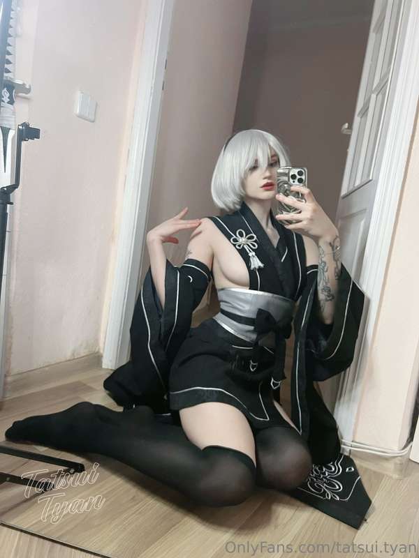 Japanese vibes + 2B = ❤️❤️❤️
