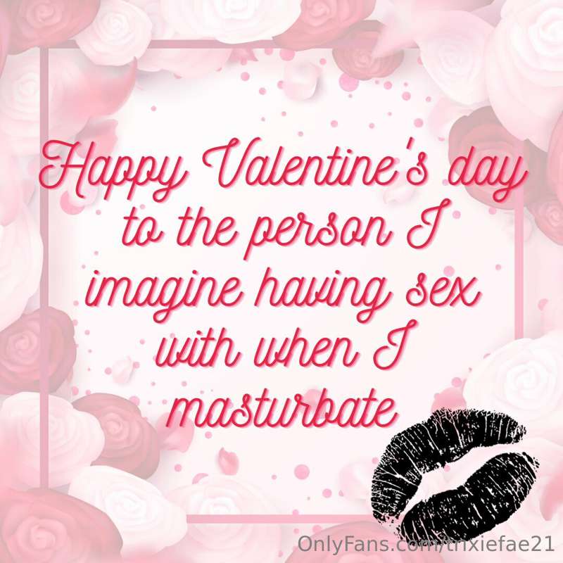 Would you want a chance to be my virtual Valentine's date?