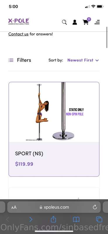 So I decided I’m wanting to get a pole sometime in October. ..