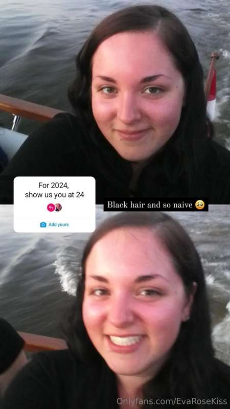 🩷🩷🩷 This is Me at ***24*** years old 😇 🩷🩷🩷
🖤🖤🖤 Now can you g..