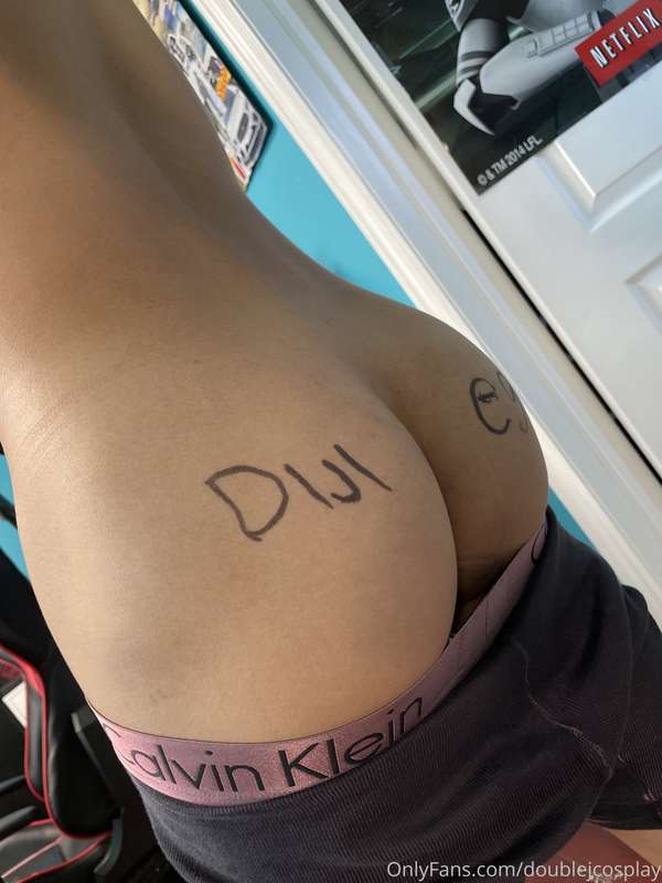 Diji and eggs requested their name on my butt so this is the..
