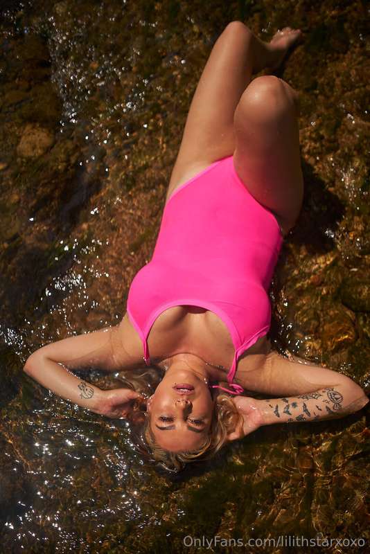 what would you do if i pulled you into the lake & climbed on..