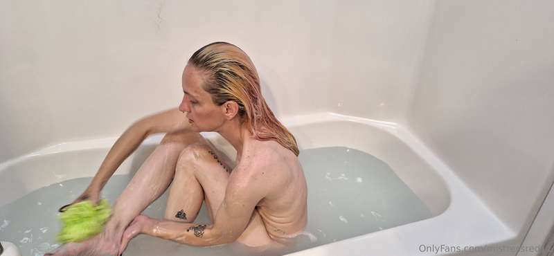 getting clean and being dirty