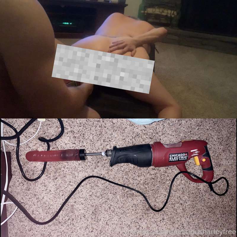 Watch me get my ass drilled with the reciprocating Saw