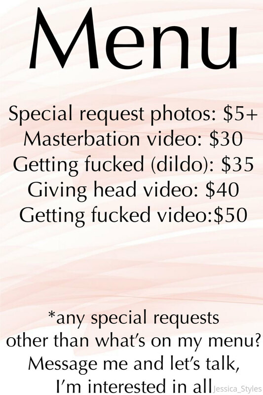 Here is a menu of everything I offer! Don’t see what you are..