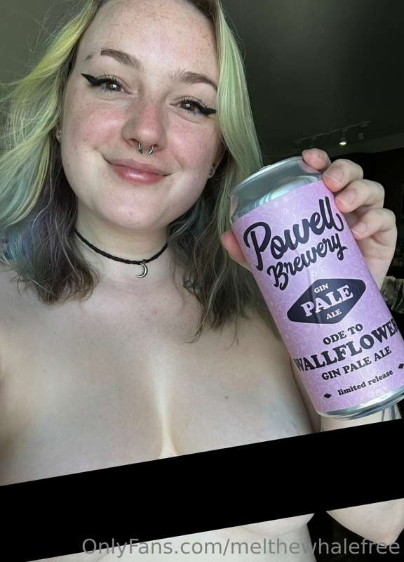 Ode to Wallflower gin pale ale by Powell brewery🍻 7/10 pleas..