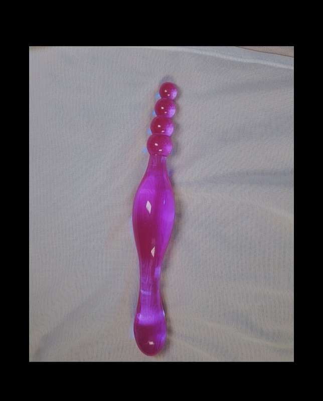 Mi juguete anal de 3 bolitas preferido del momento 😈💦
