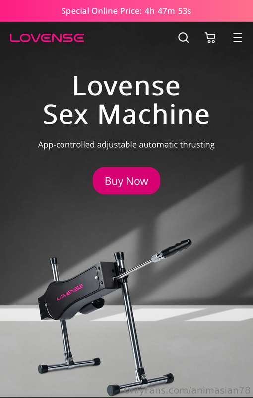 There’s a lot I want to get from Lovense, I’m actually hopin..