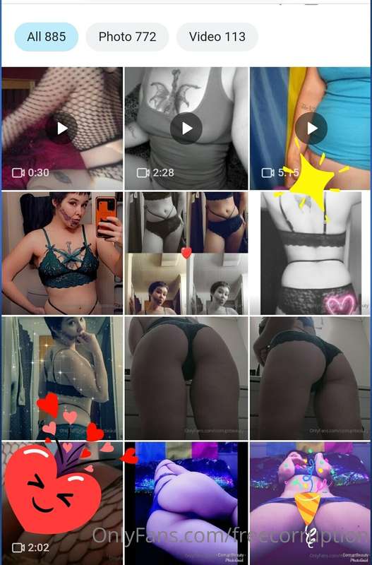 Didn't realize I had that much content posted on my Premium ..