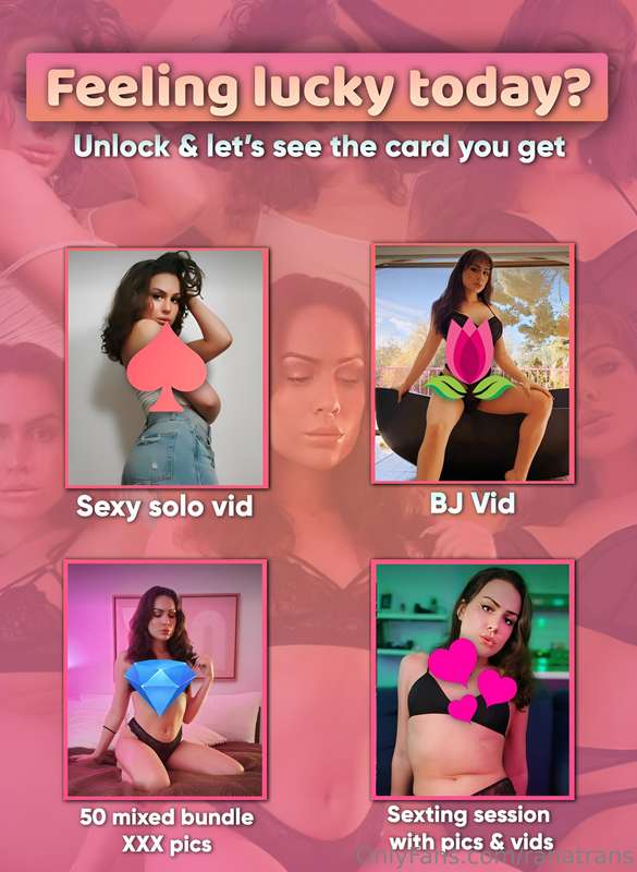 Tip only 15$ and let's see how lucky are you today daddy 💋