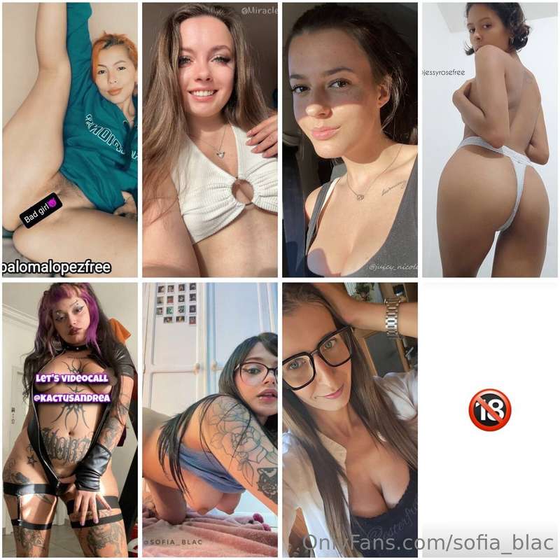 🍑BIG BOTTOMS🍑👅🆓 @PALOMALOPEZFREE 🆓👅🫦🫧❤️ @miraclefree ❤️🫧🫦🍒👅💦..