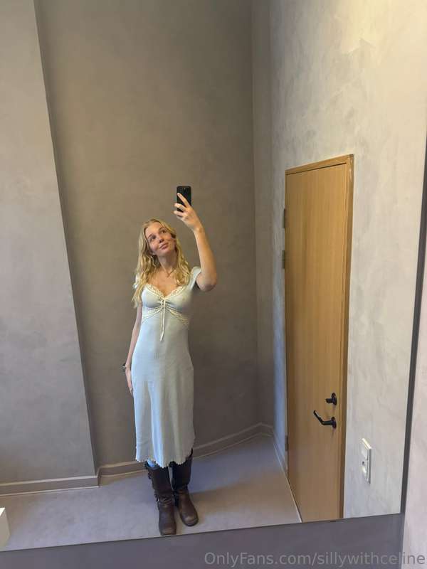 This dress feels way too good on me… but I can’t decide what..