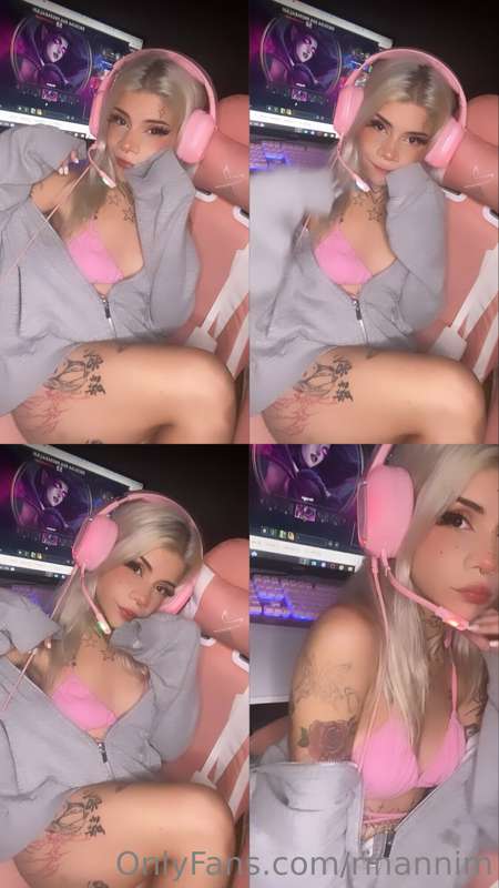 playing some league before I go to bed 🙈