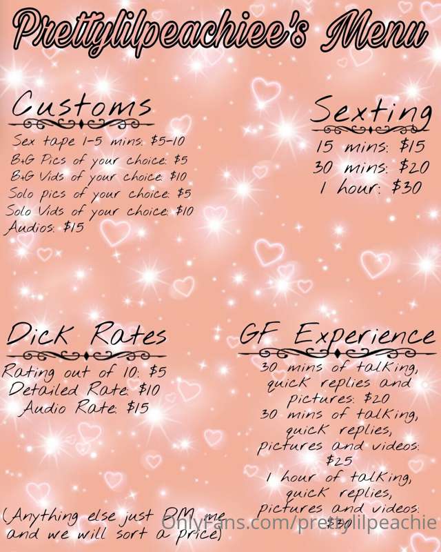 A menu for my main!! Or for here if anyone wants to here! Go..