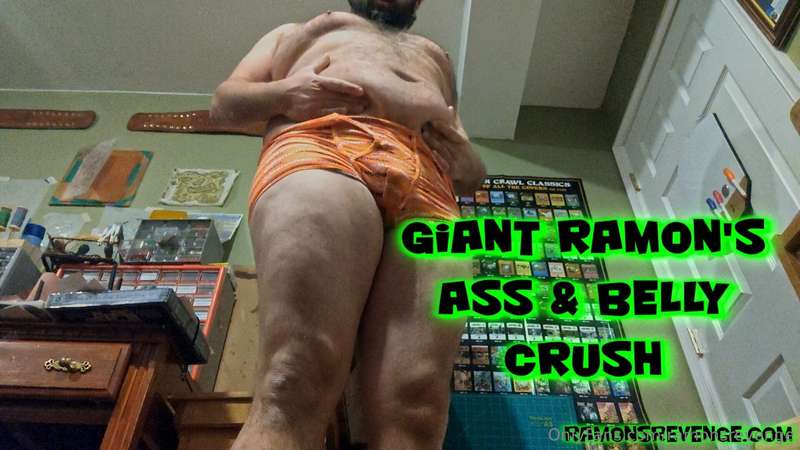 I have grown IMMENSE in size and discover a tiny town. And I..