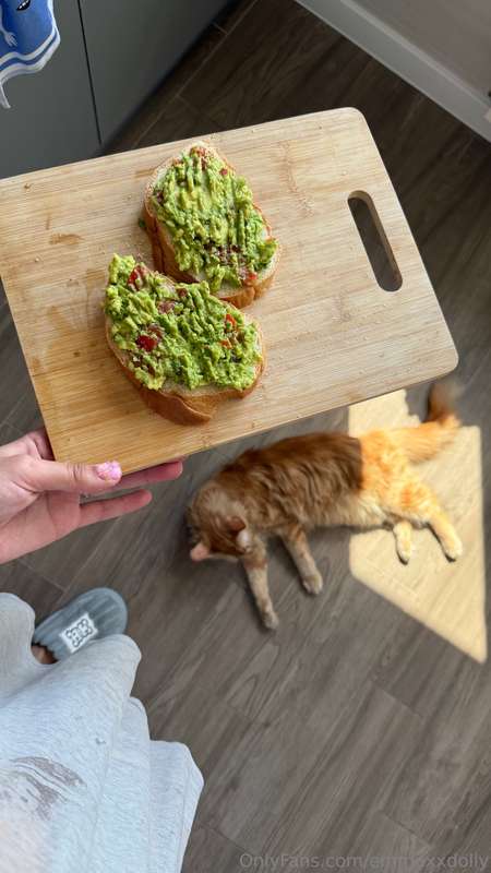 I decided to make myself some toast... and, by the way, it w..