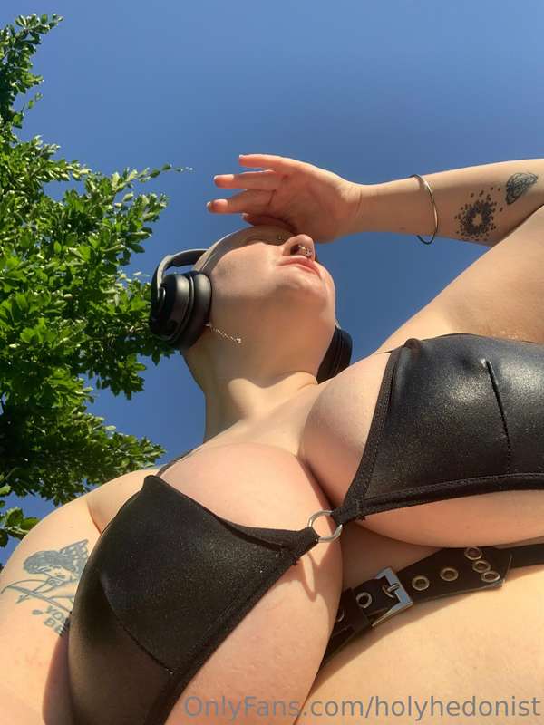 Thank goodness for sunny days and tiny bikinis