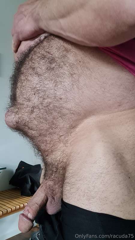 This belly is trying to make a return....