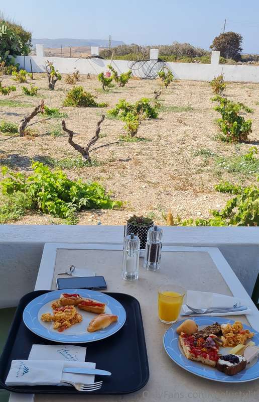 Dopo la colazione all'hotel che ha una vista semplicemente m..