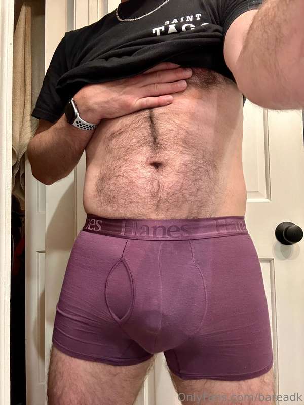 My favorite purple undies 😍😍 💜💜What do you think ? 🐻