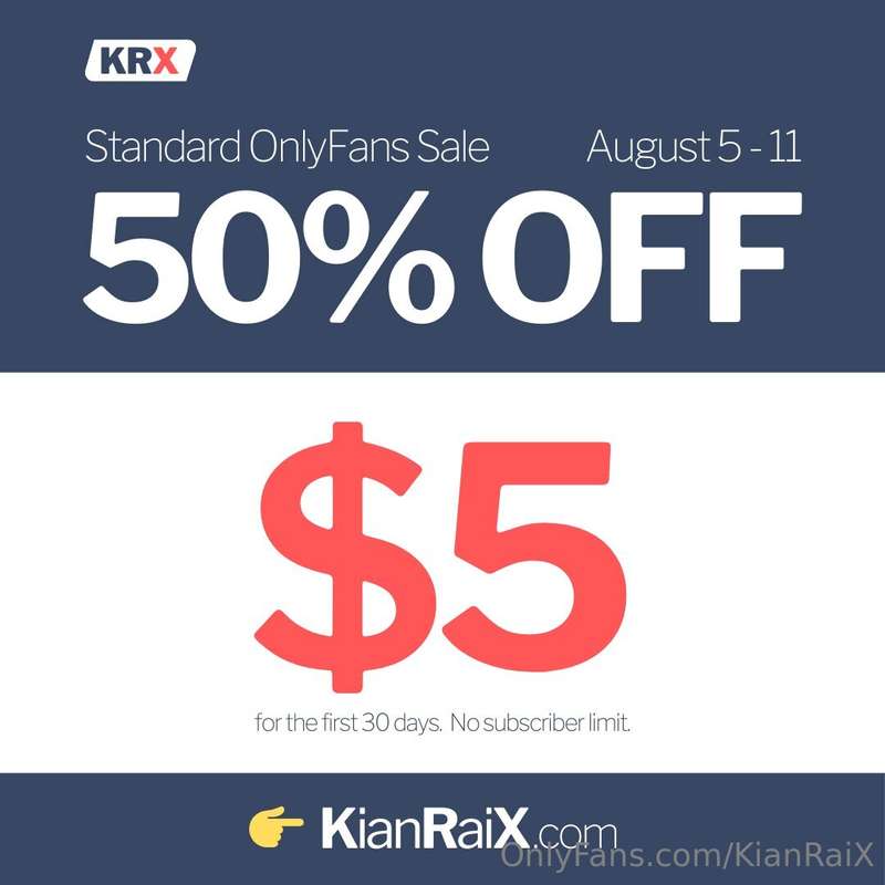 **50% OFF - Only $5!** 🤯 👉 @kianraix30