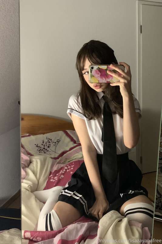 You may think that I’m a cute little innocent school girl.....