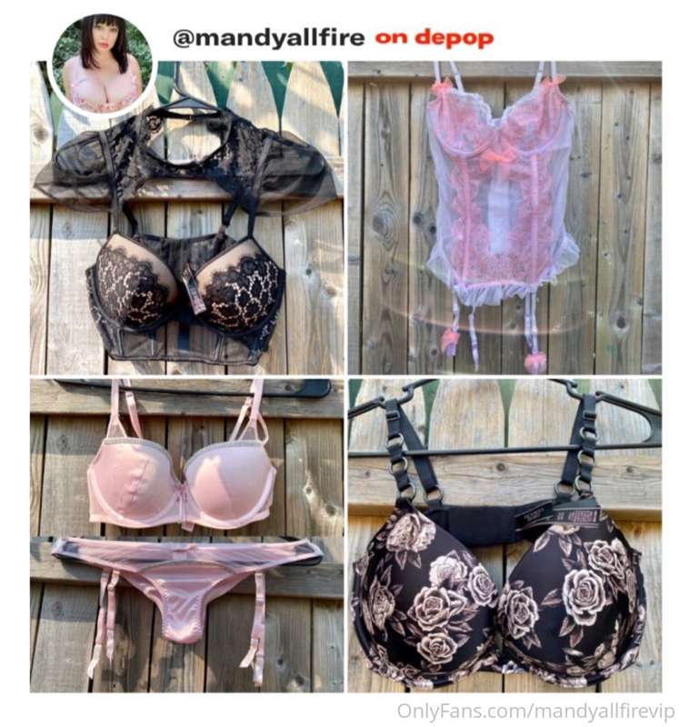 Selling my lingerie and bras!
Checkout my store!

https://de..
