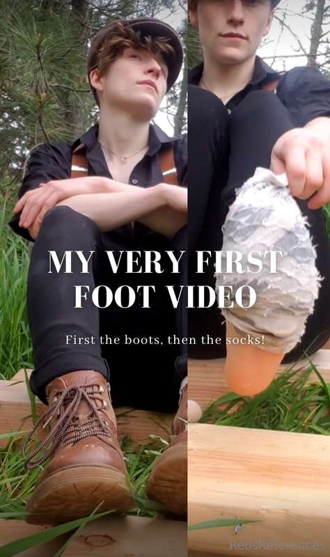 Your Tomboy GF loves to take her boots and socks off for you..