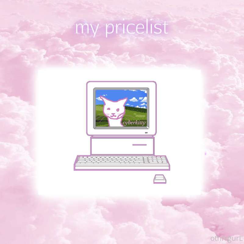 here you can find my prices for explicit content and art com..
