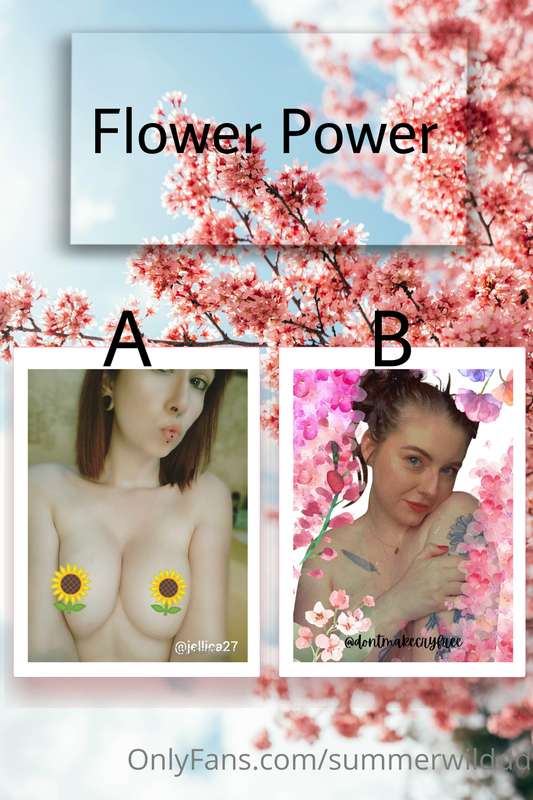 🏆 FLOWER POWER 🏆 Quarter-Finals   A: @jellica27 B: @dontmake..