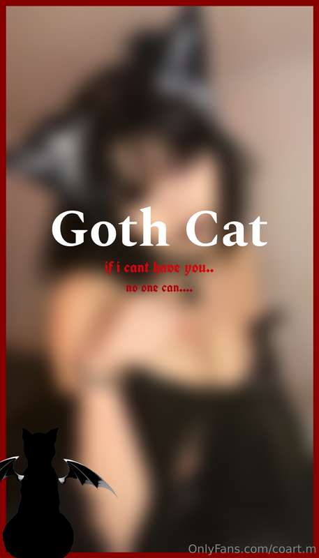 New Goth Cat pack ! 🖤🦇🪦
7 photos!!