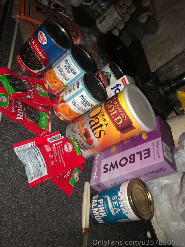 Food pantry goodies 