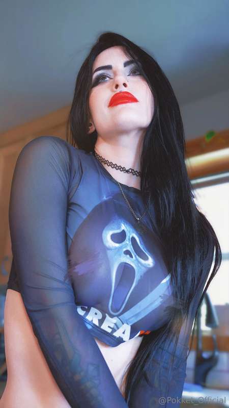 oh, no, mr. ghost face! Pls don't hurt me 😏🫶🏻(ft spread 🐱 sh..
