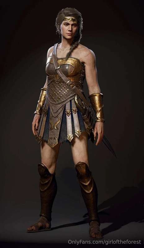 Kassandra from Assassin’s Creed Odyssey is literally my idea..