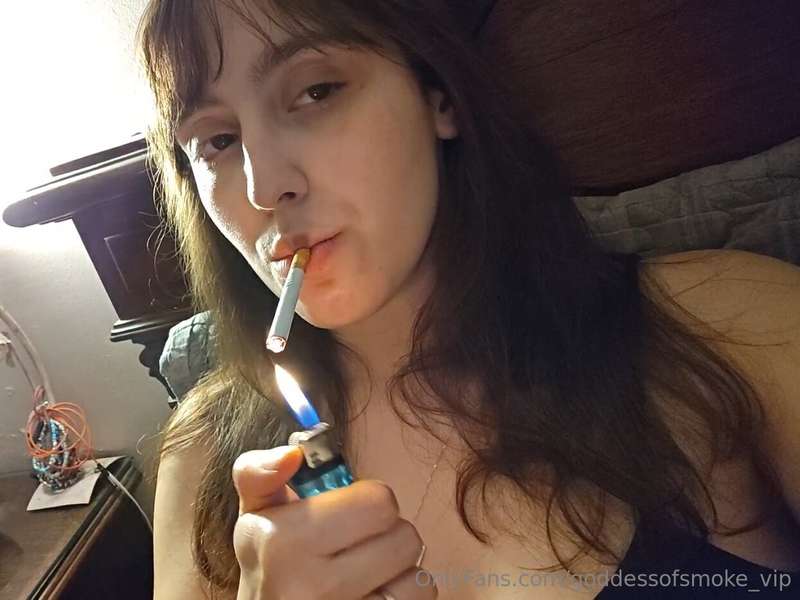 Nothing better than relaxing in bed with a cork cigarette af..