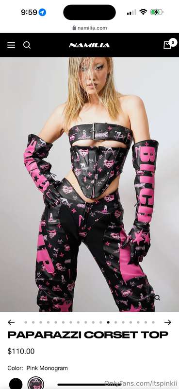 I need a simp to buy this corset for me…. Now 🩷🩷🩷