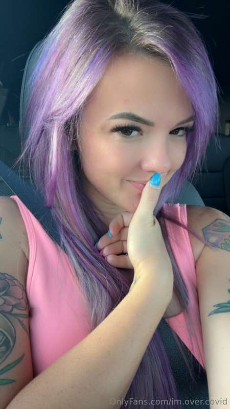 this might be my favorite fucking hair color i've done so fa..