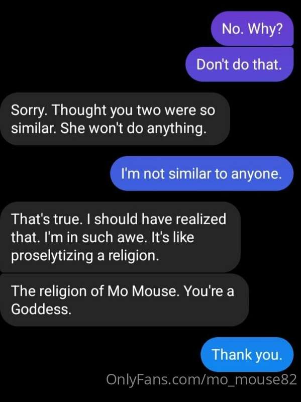 This just happened.